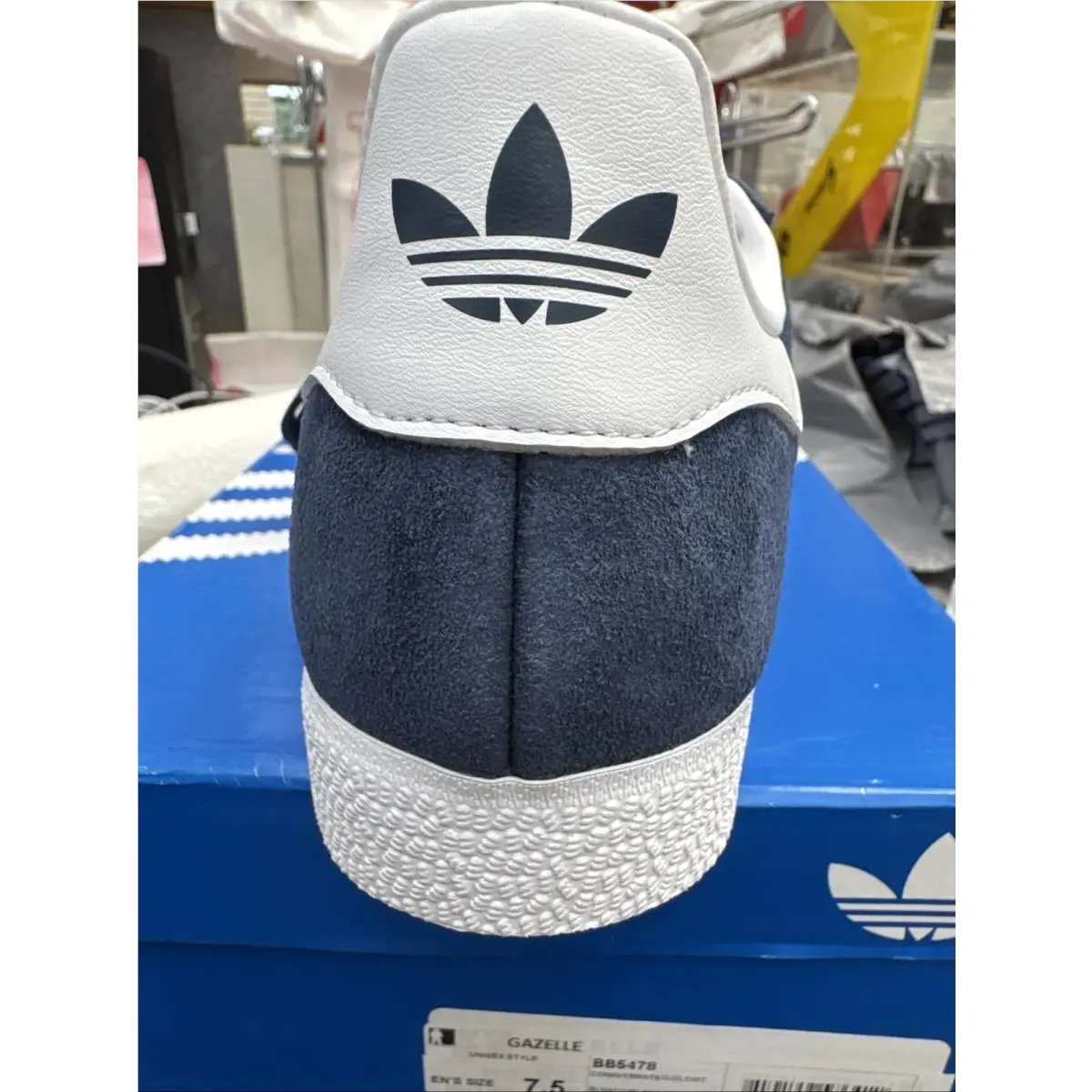 Adidas shoes - adidas Gazelle - Gazelle - Blue/white 2