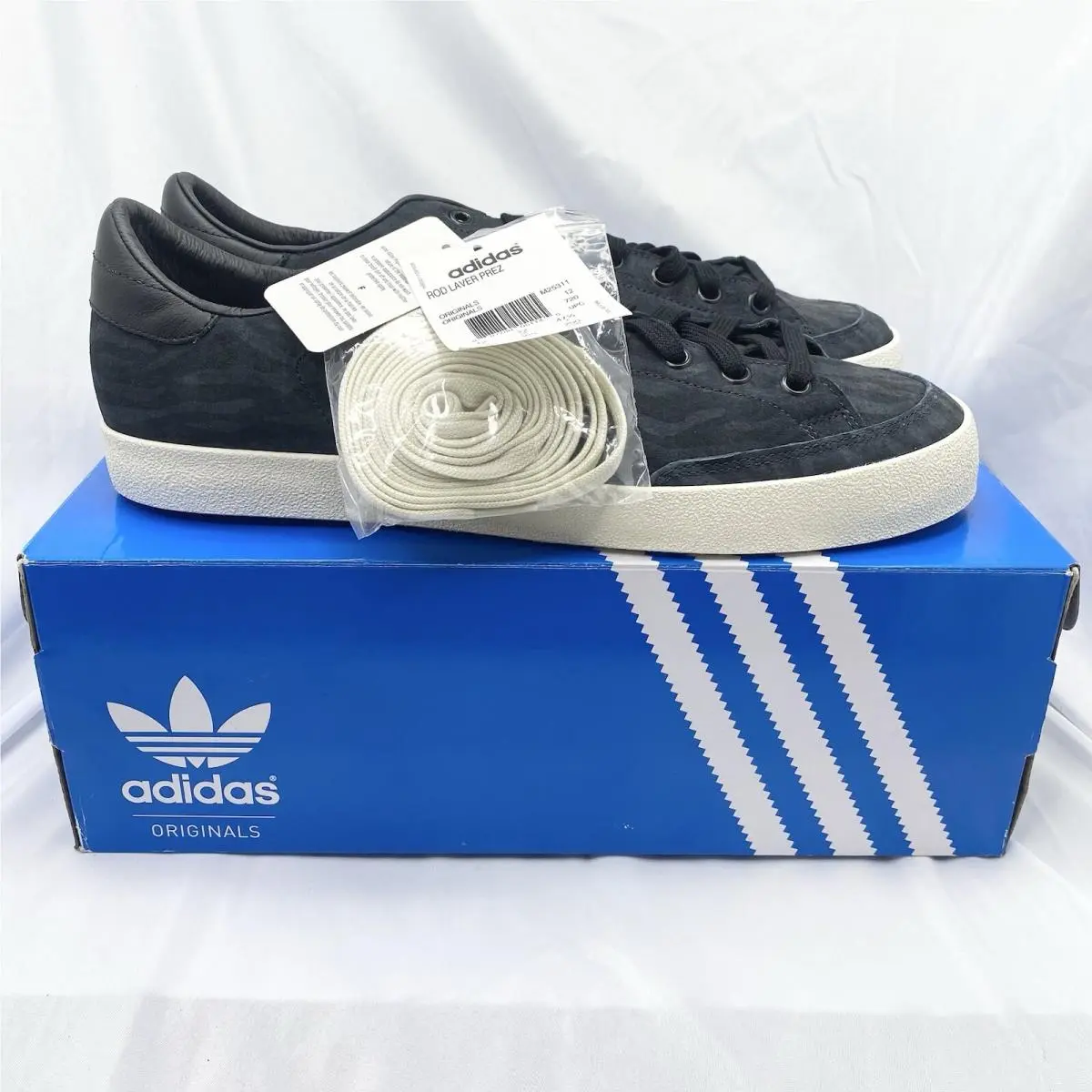 Adidas shoes - adidas Rod Laver - Rod Laver - M25311 - Black 4