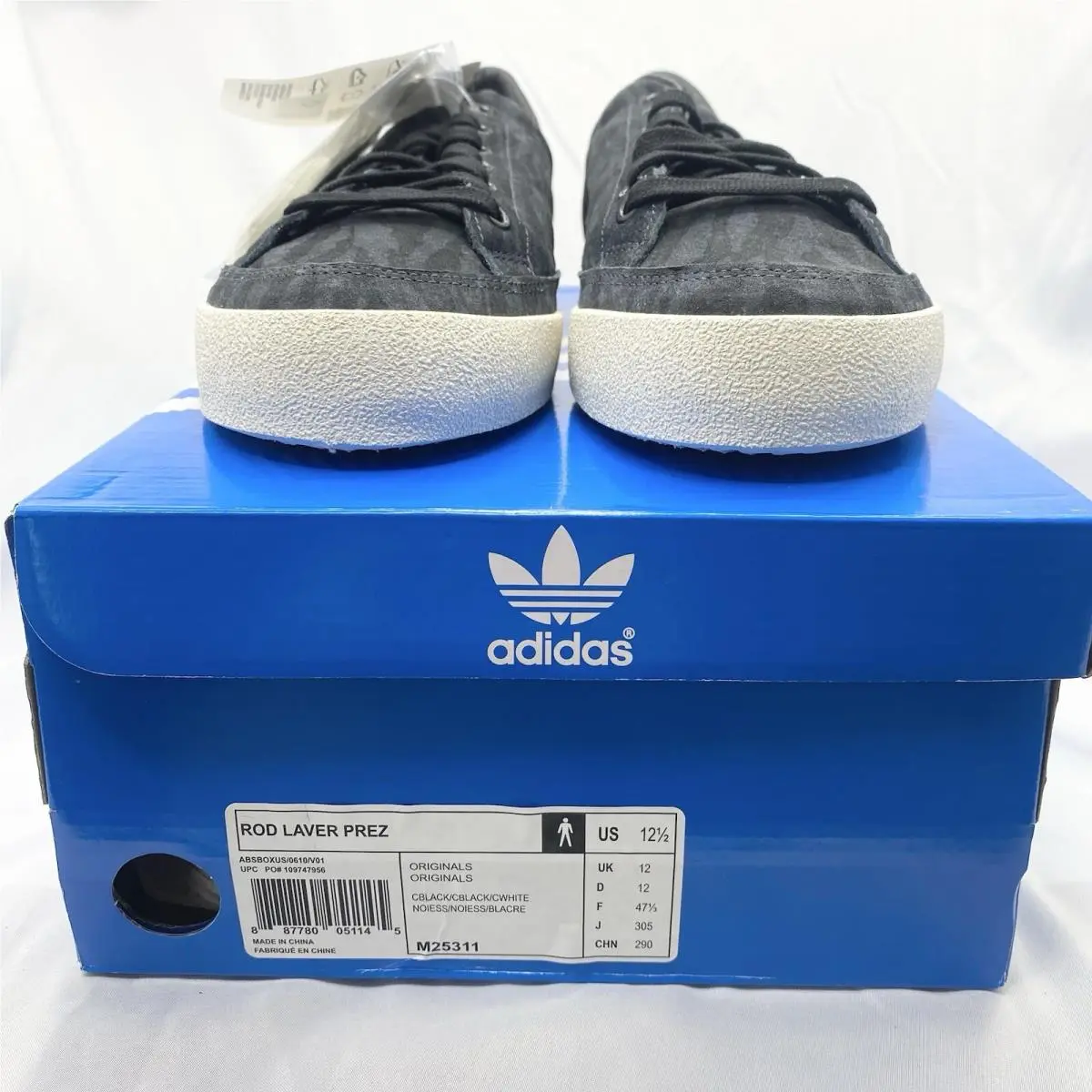 Adidas shoes - adidas Rod Laver - Rod Laver - M25311 - Black 6