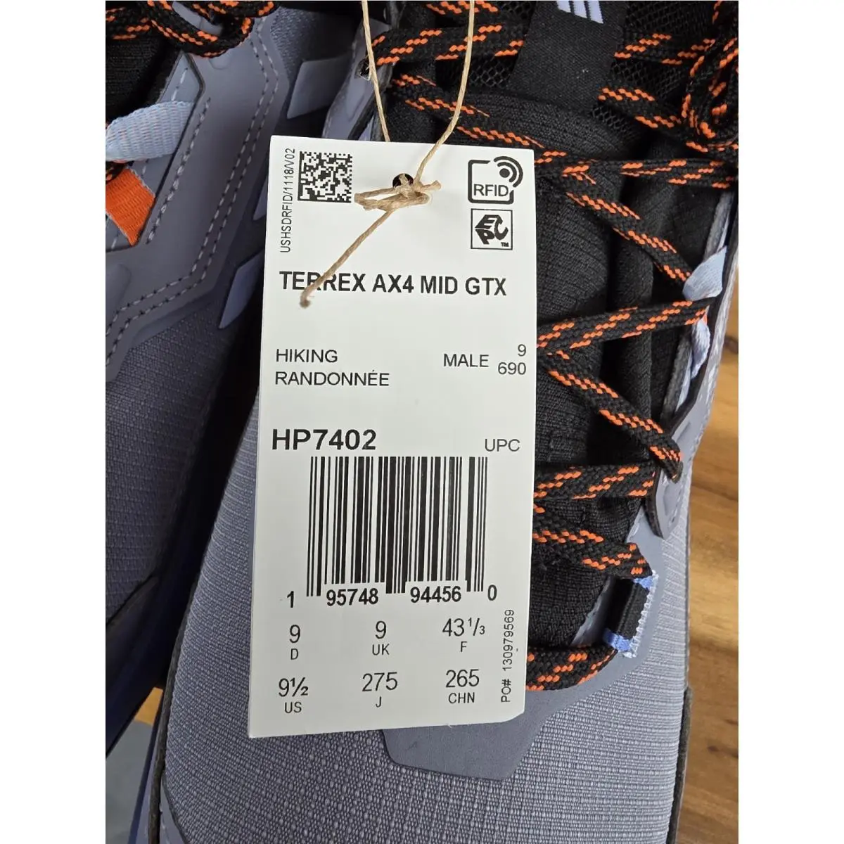 Adidas shoes - adidas TERREX AX4 - TERREX - HP7402 - Blue 7