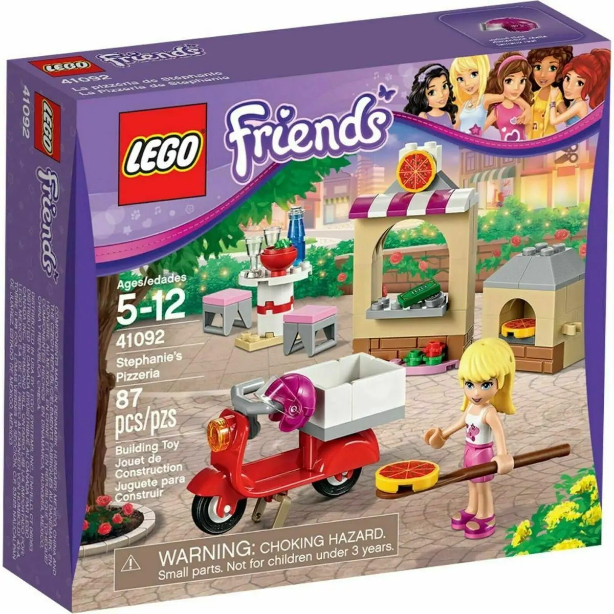 Lego Friends 41092 Stephanie`s Pizzeria - Retired