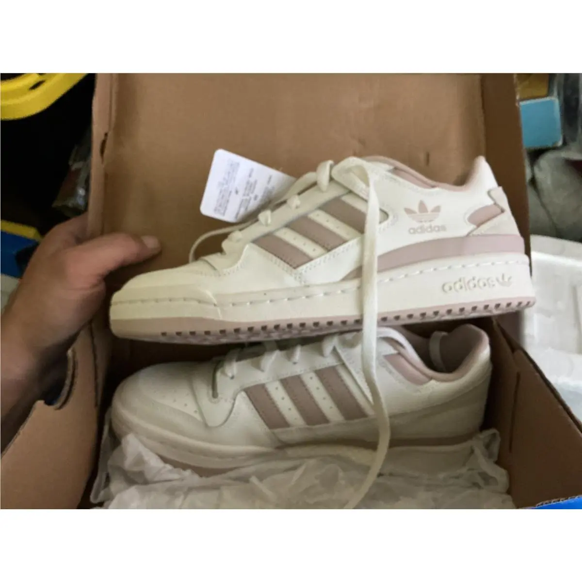 Adidas shoes - adidas Forum Low Cl Lace Up - Ig1426 - off white 0