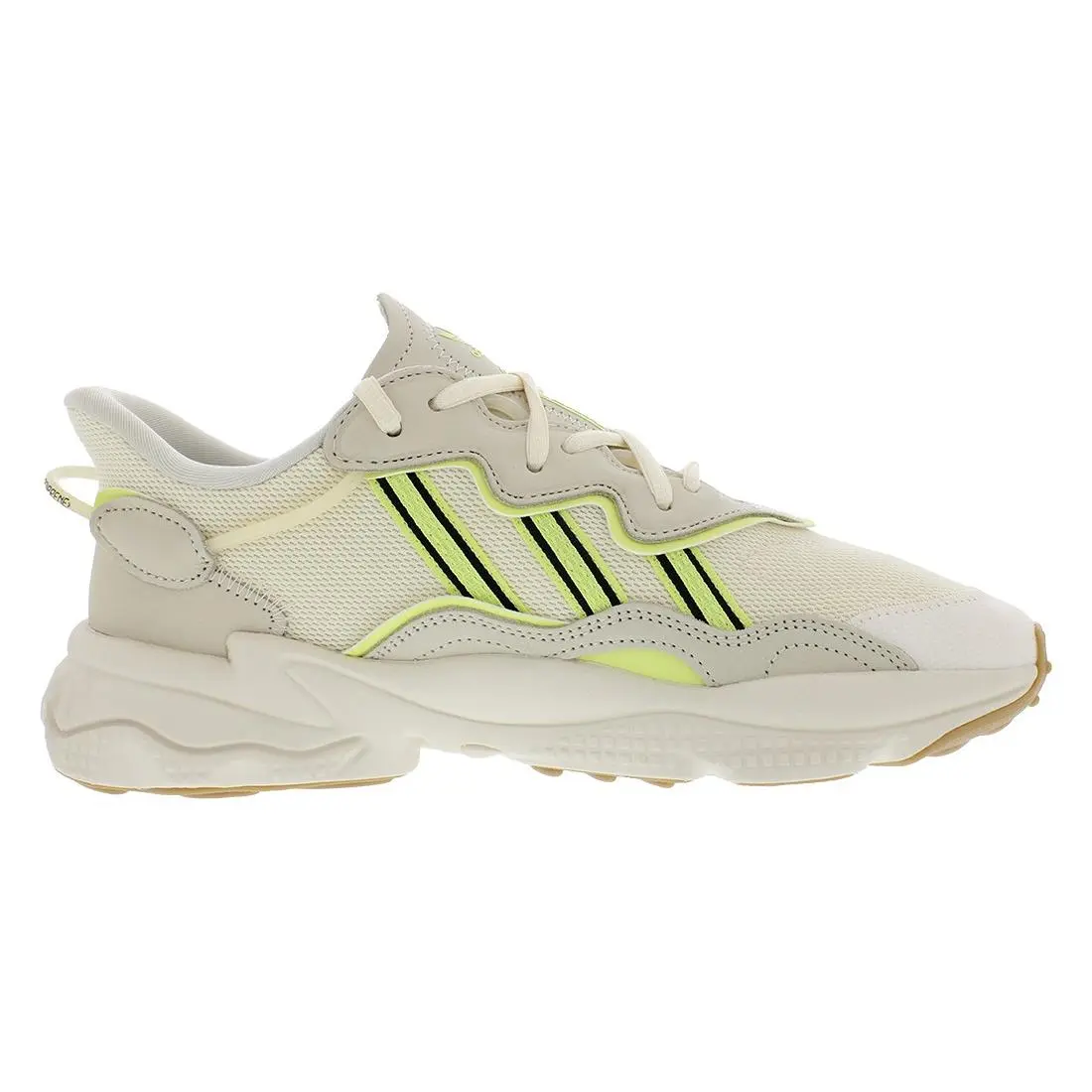 Adidas shoes - Wonder White/Pulse Yellow/Core Black, Main: Beige (UPC: 196464770099) 1