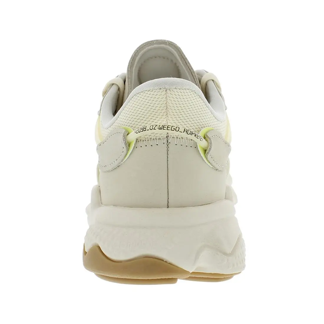 Adidas shoes - Wonder White/Pulse Yellow/Core Black, Main: Beige (UPC: 196464770099) 2