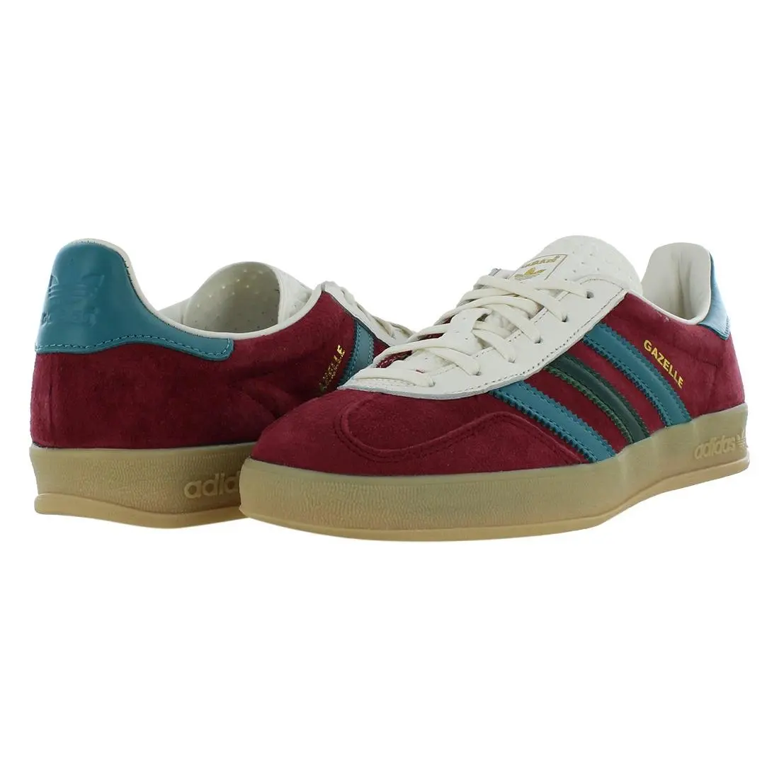 Adidas shoes - Burgundy/Teal/Green, Main: Red (UPC: 196464853471) 0