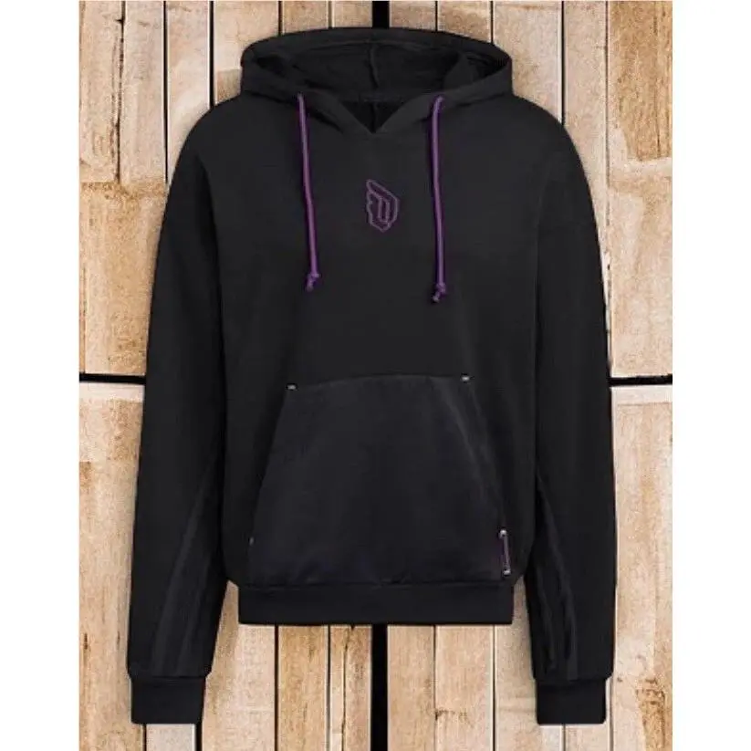 Black Dame Inn Hoodie Sweatshirt Top Mens Size XL by Adidas