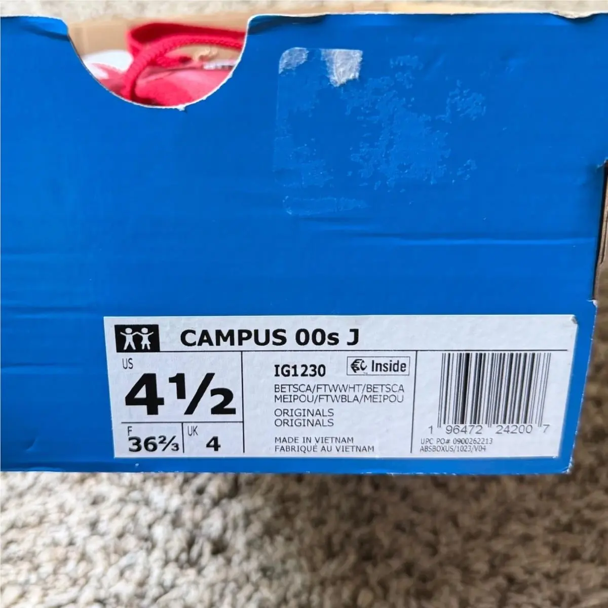 Adidas shoes - Campus 00s J IG1230 - Campus - Red 11