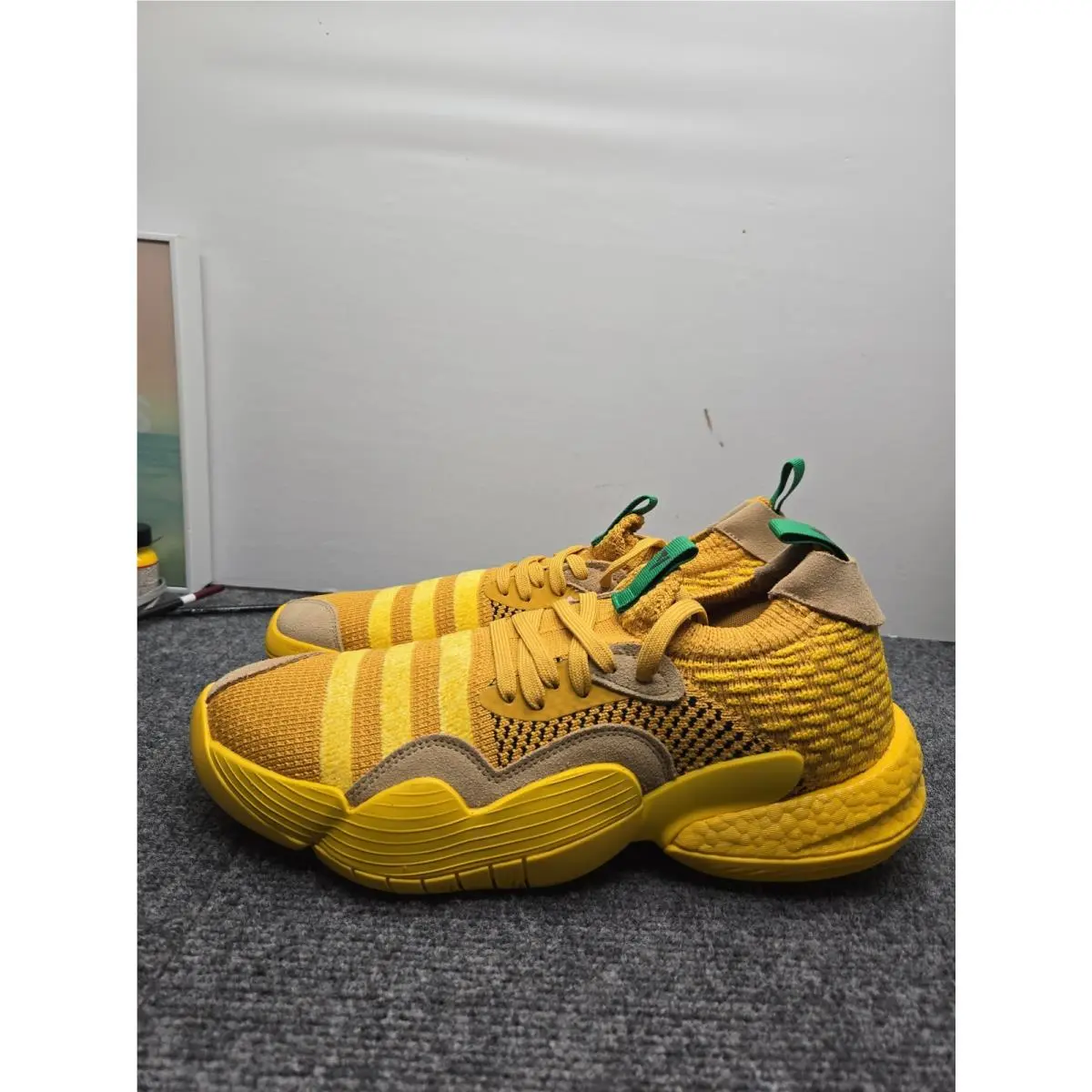 Size 11 -  Trae Young 2 Hazy Yellow by Adidas