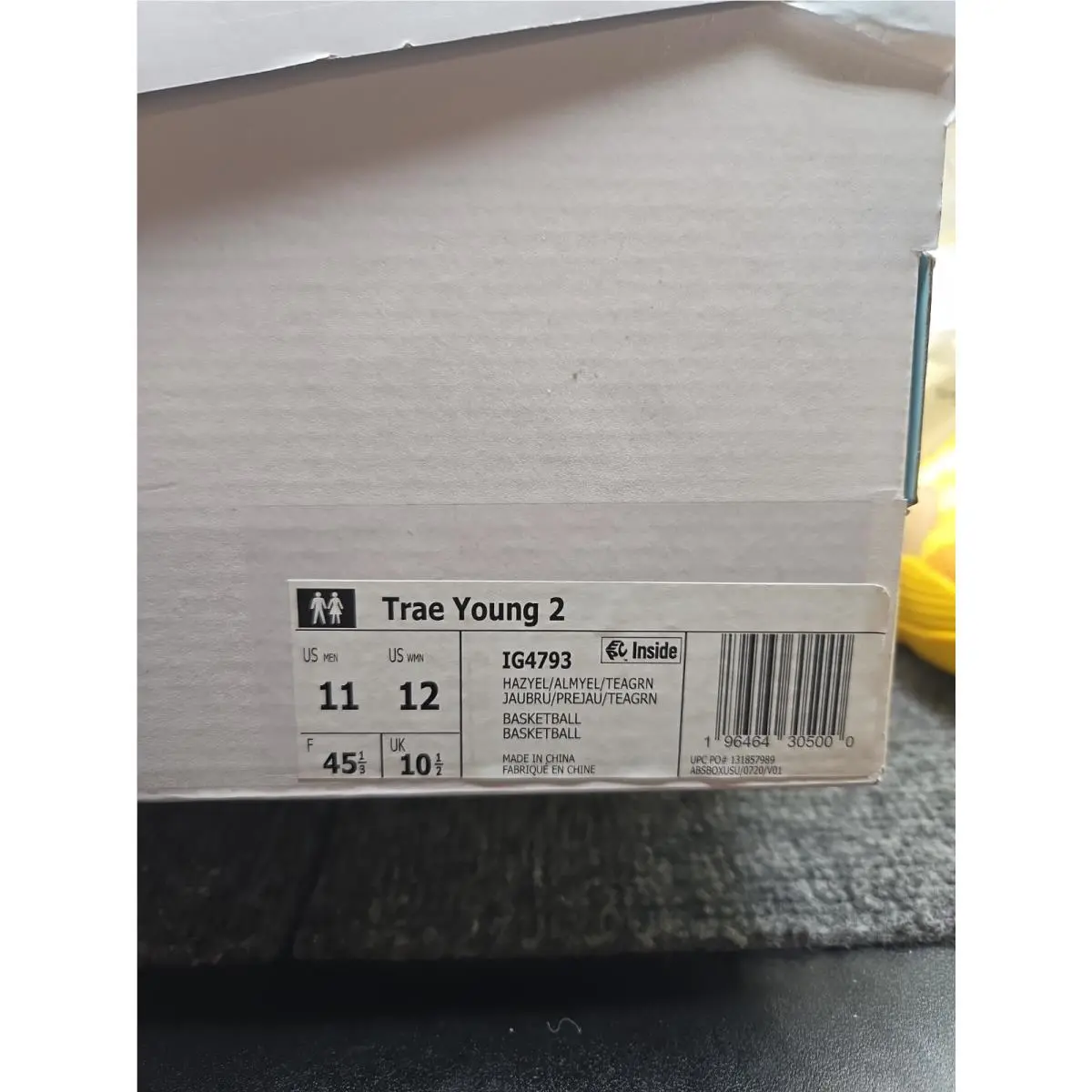 Adidas shoes - adidas Trae Young 2 - Trae Young - IG4793 - Yellow 16