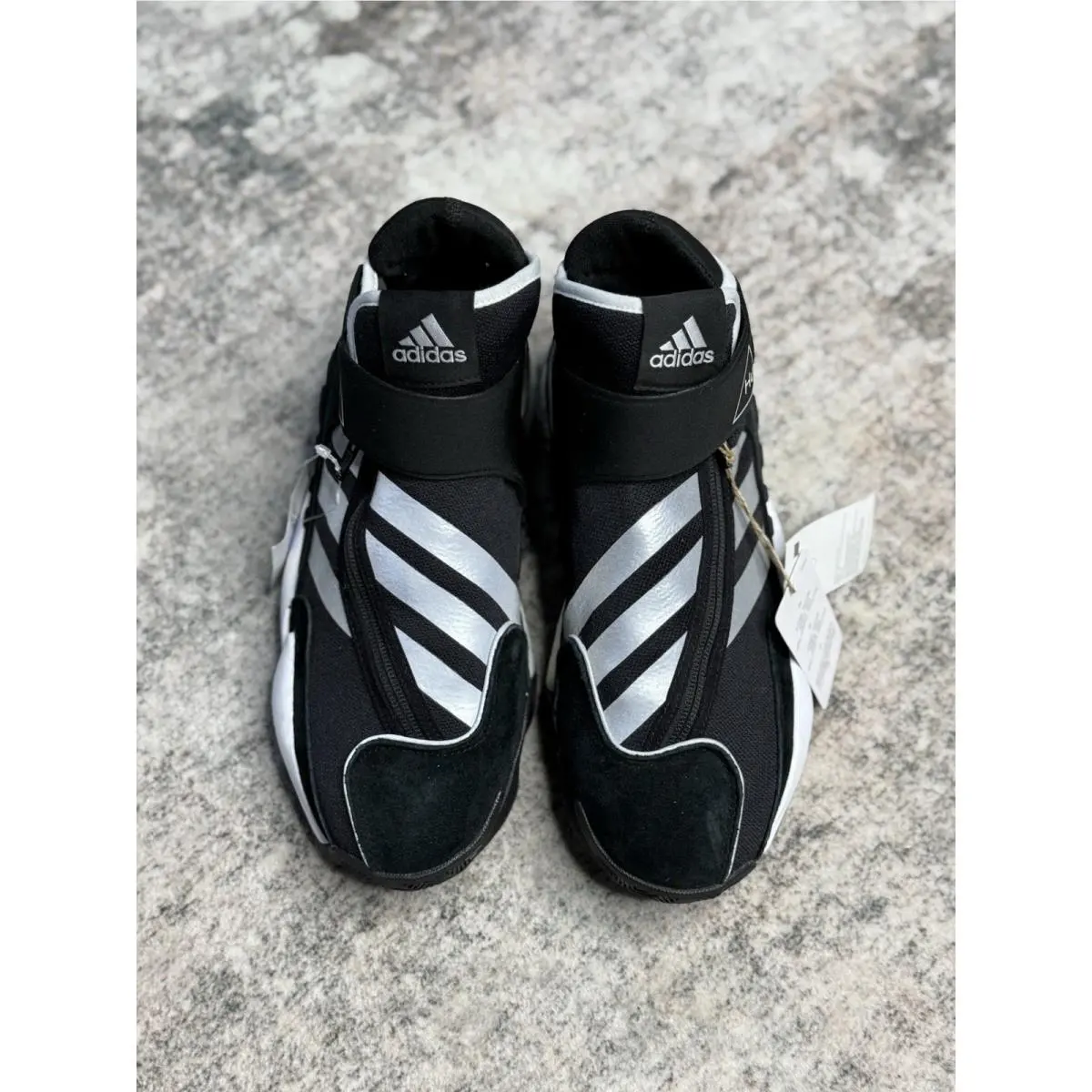 Adidas Crazy Byw Hu Pharrell Williams 0-60 Black Basketball Shoes Men Size 9
