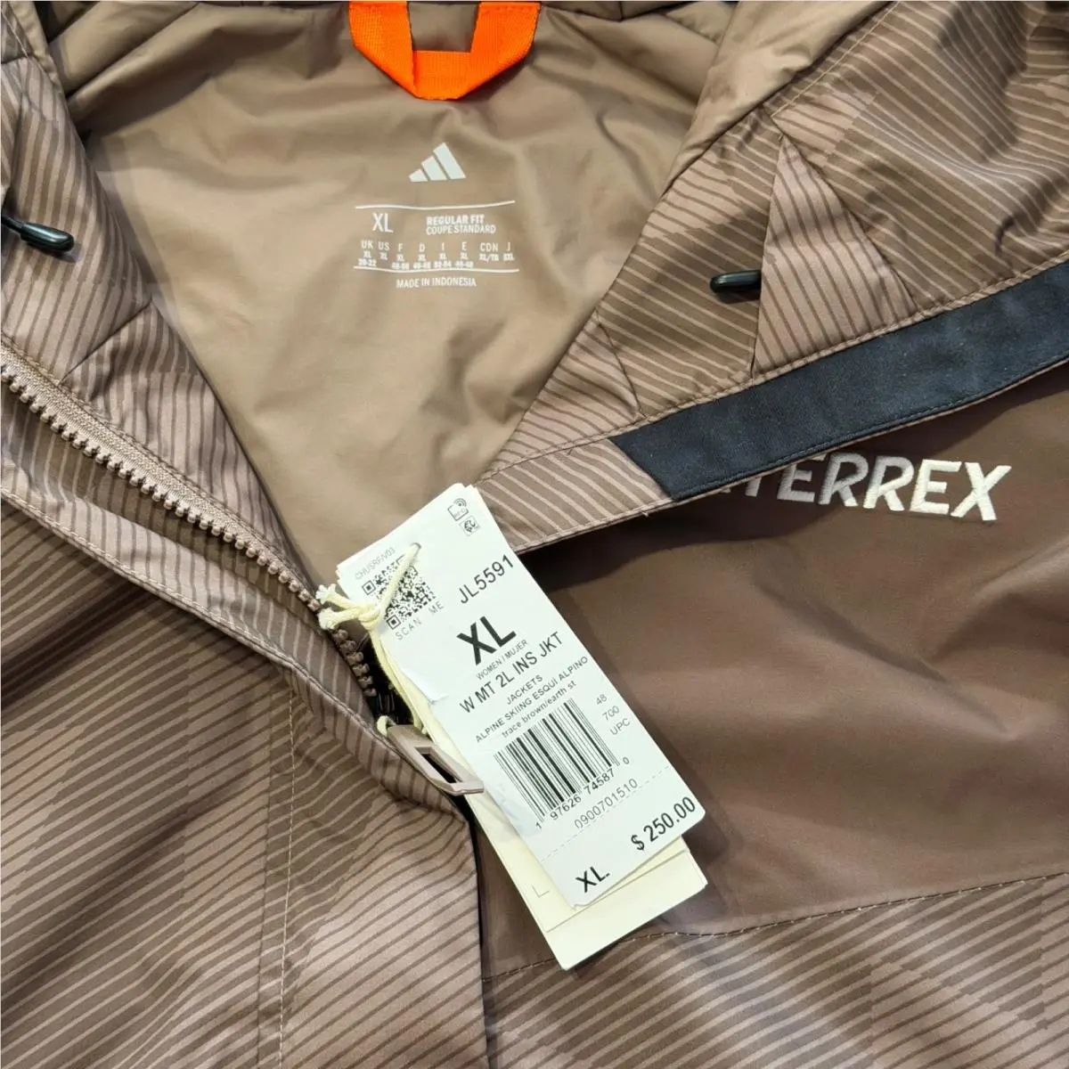 Adidas clothing - Adidas Terrex - Terrex - JL5591 - Brown 0