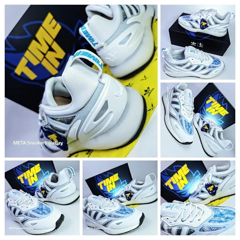 Adidas shoes - adidas ZX - GZ3745 - Cloud White/Signal Cyan/Glow Pink 12