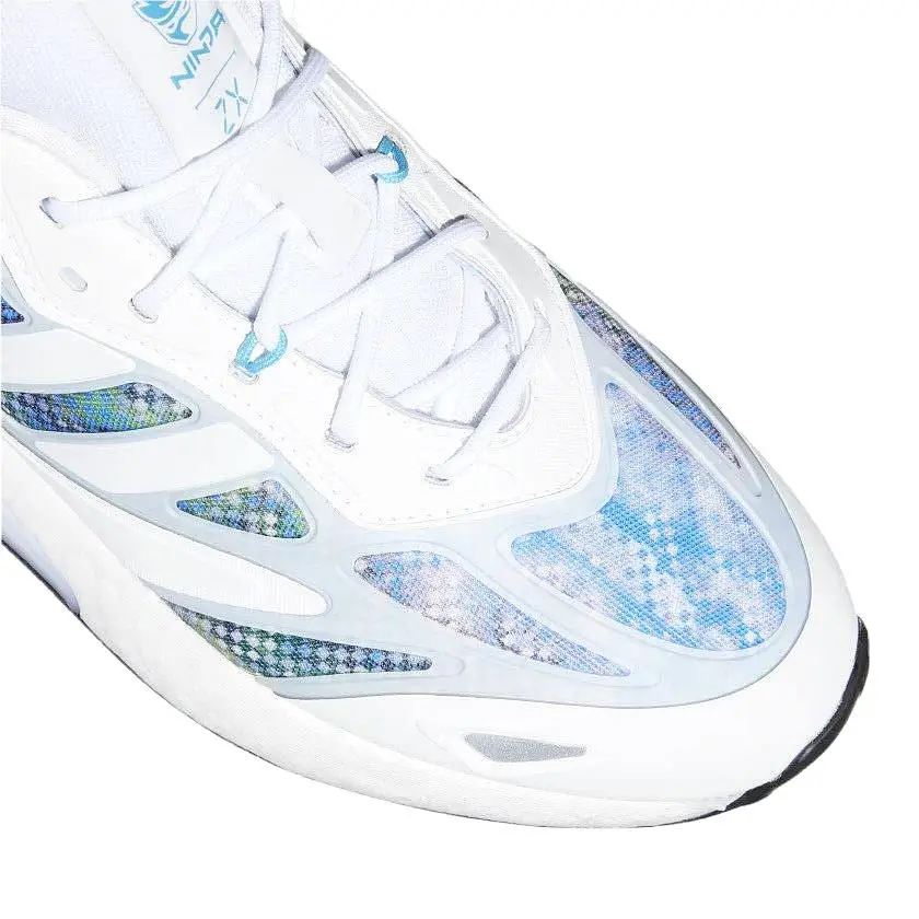 Adidas shoes - adidas ZX - GZ3745 - Cloud White/Signal Cyan/Glow Pink 13