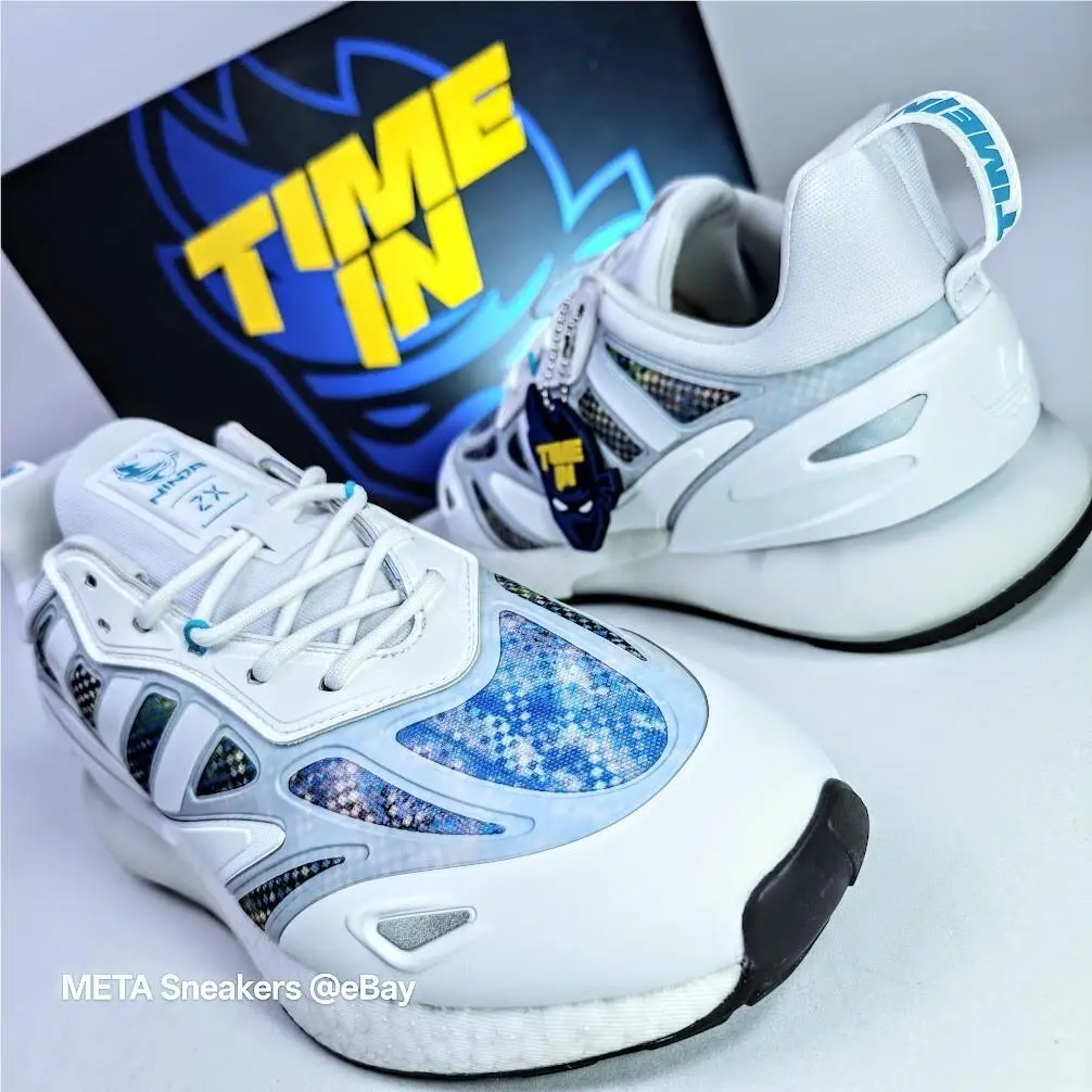 Adidas shoes - adidas ZX - GZ3745 - Cloud White/Signal Cyan/Glow Pink 5