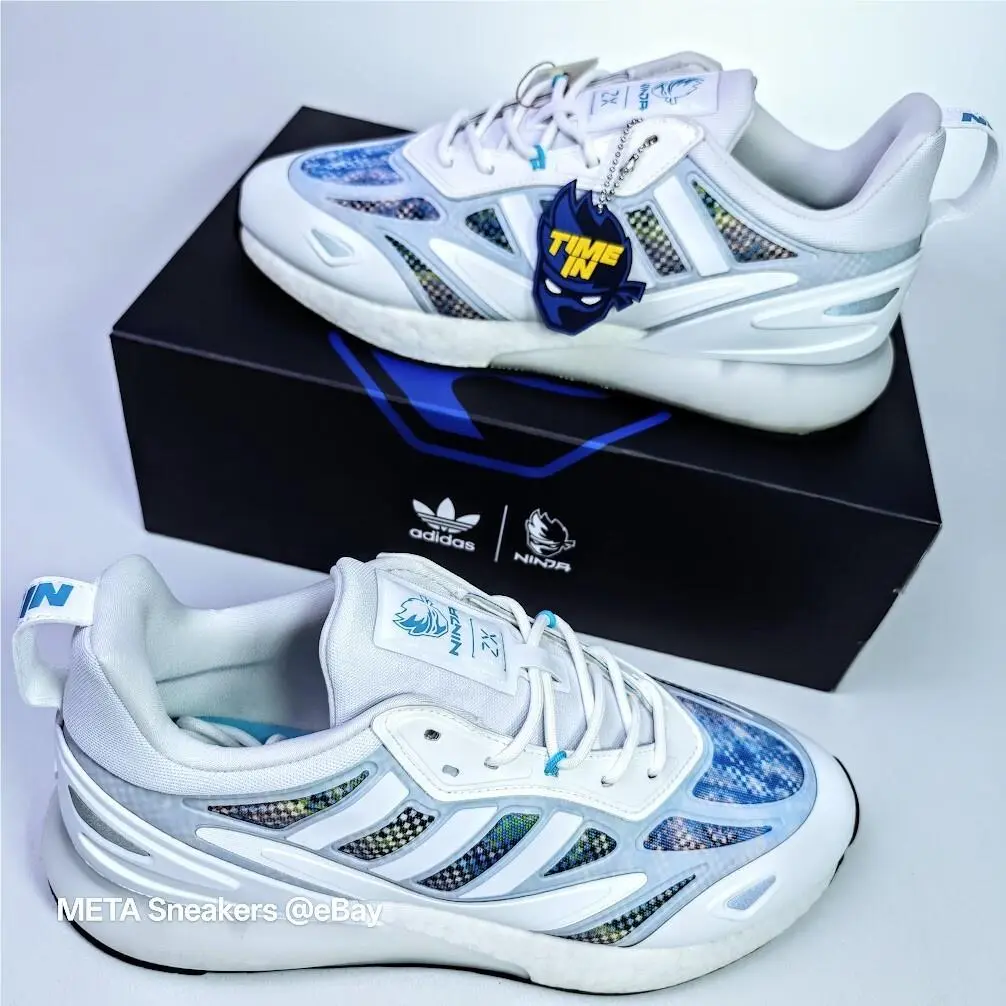 Adidas shoes - adidas ZX - GZ3745 - Cloud White/Signal Cyan/Glow Pink 7