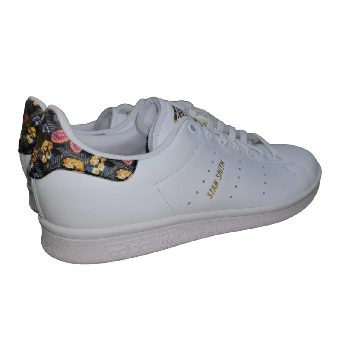 Adidas shoes - adidas Stan Smith - Stan Smith - EF1481 - Floral Footwear White/Gold (UPC: 192615392301) 1