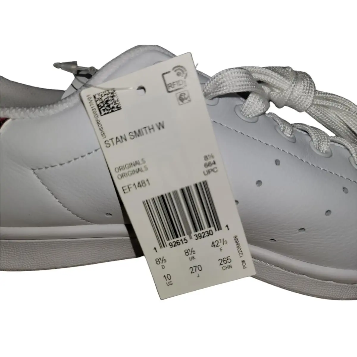 Adidas shoes - adidas Stan Smith - Stan Smith - EF1481 - Floral Footwear White/Gold (UPC: 192615392301) 6