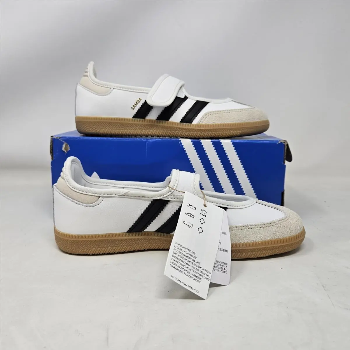 Adidas shoes - adidas Samba Jane J - Samba Jane - Black White Gum 0