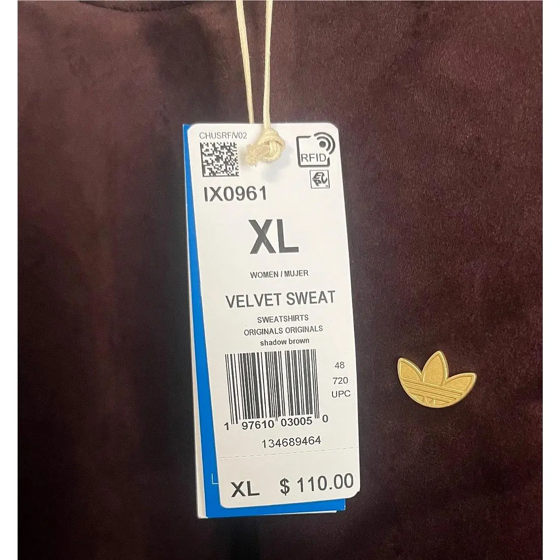 Adidas clothing - IX0961 - IX0961 - Shadow Brown 0