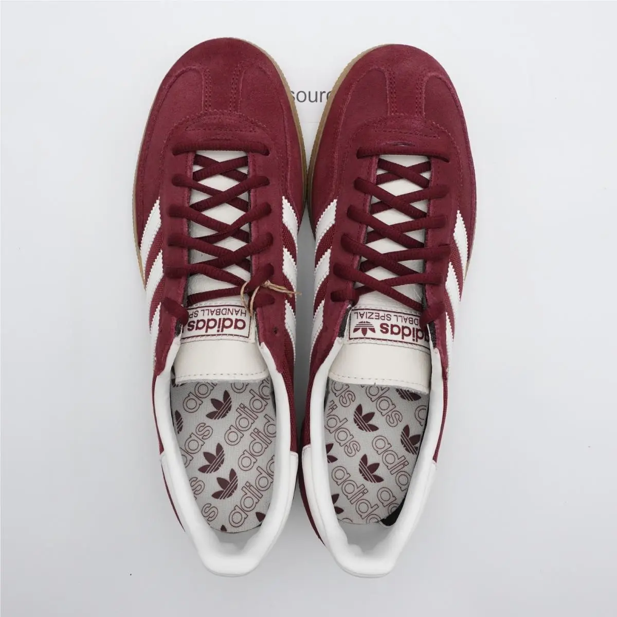 Adidas shoes - adidas Handball Spezial - Handball Spezial - JH5439 - Red, Manufacturer: Shadow Red/Cloud White/Chalk White (UPC: 196479183365) 3