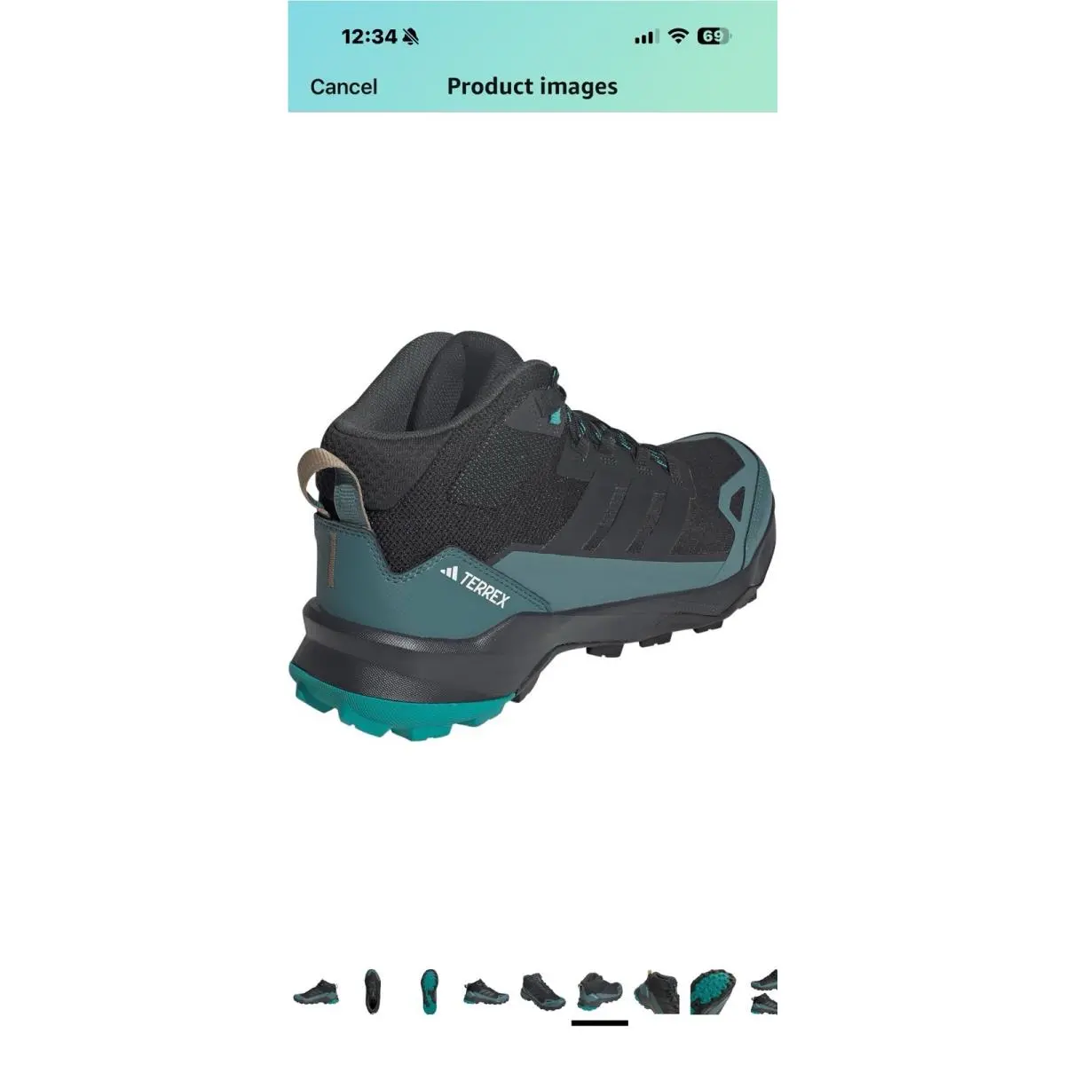 Adidas shoes - adidas TERREX Skychaser - TERREX Skychaser - Black/Carbon/Pure Teal 4