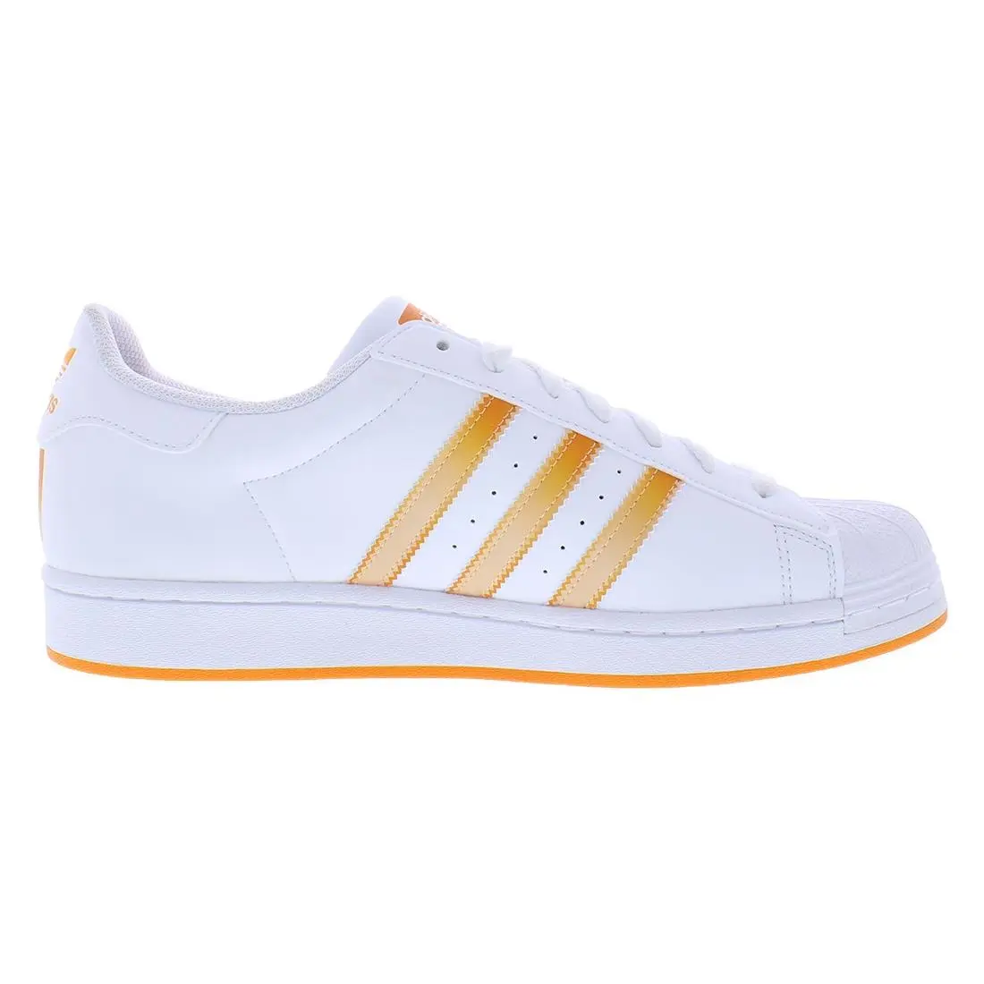 Adidas shoes - Cloud White/Impact Orange/Beam Yellow, Main: White (UPC: 195741884719) 1
