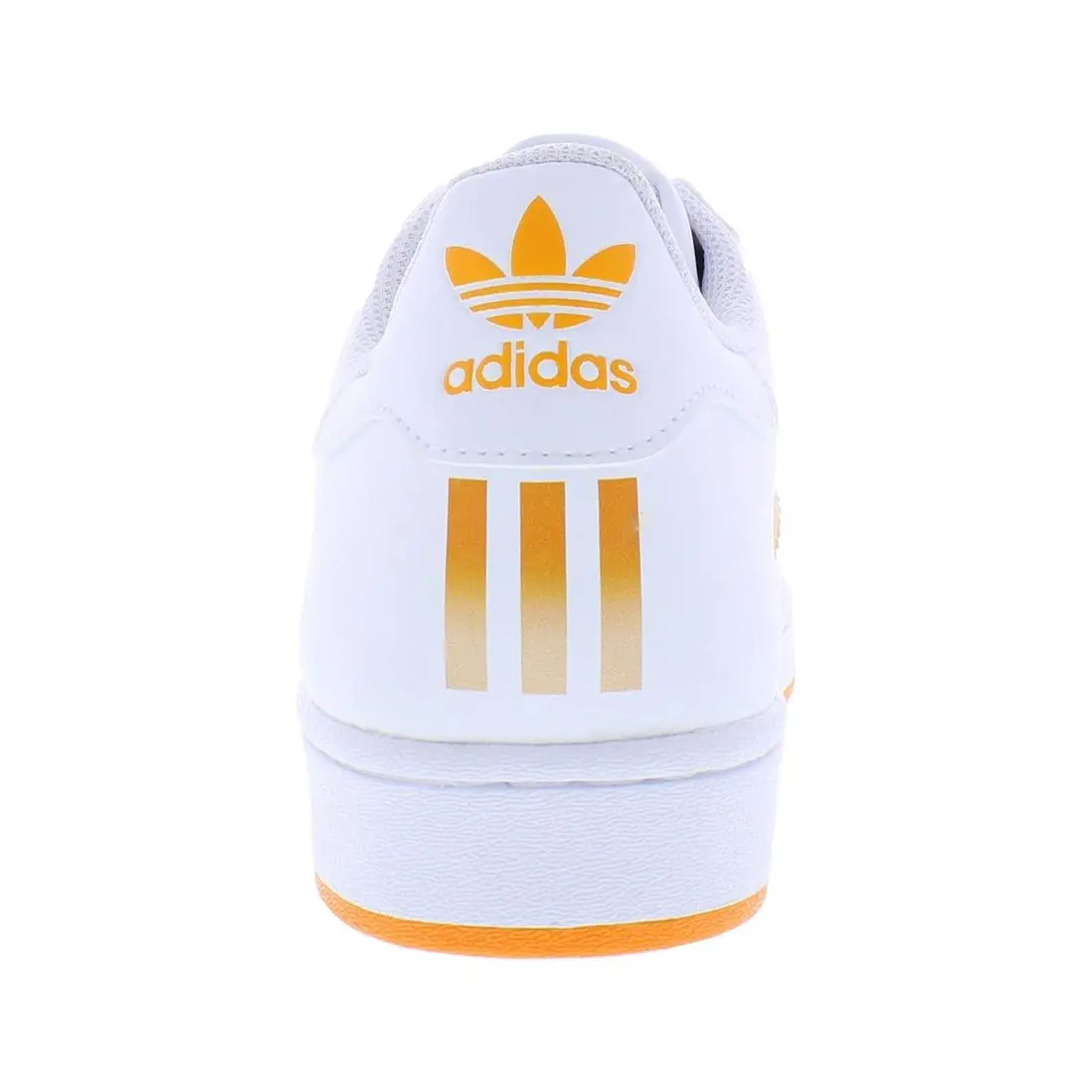 Adidas shoes - Cloud White/Impact Orange/Beam Yellow, Main: White (UPC: 195741884719) 2