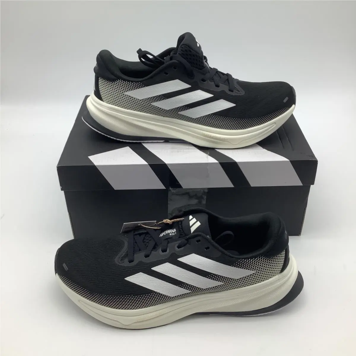 Supernova Rise 2 W Running Shoes IH2511 Black White Womens Size 7 by Adidas