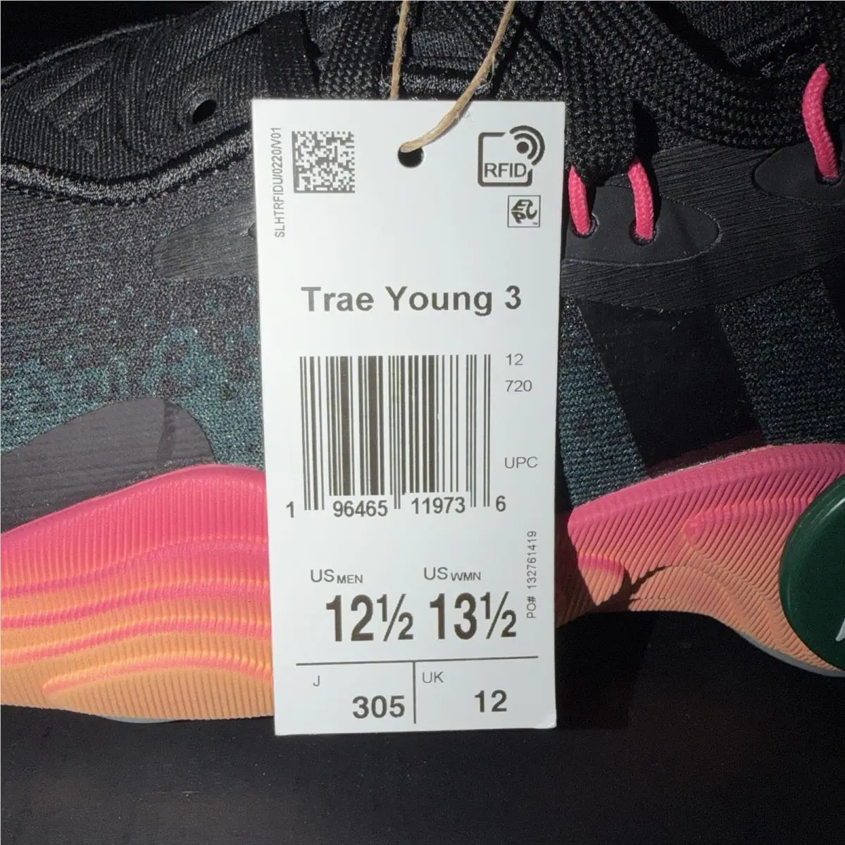 Adidas shoes - adidas Trae Young 3 - Trae Young - IE9303 - Black 1
