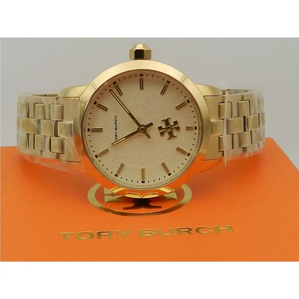 Women`s The Tory Gold-tone Stainless Steel Stainless Steel Bracelet by Tory Burch
