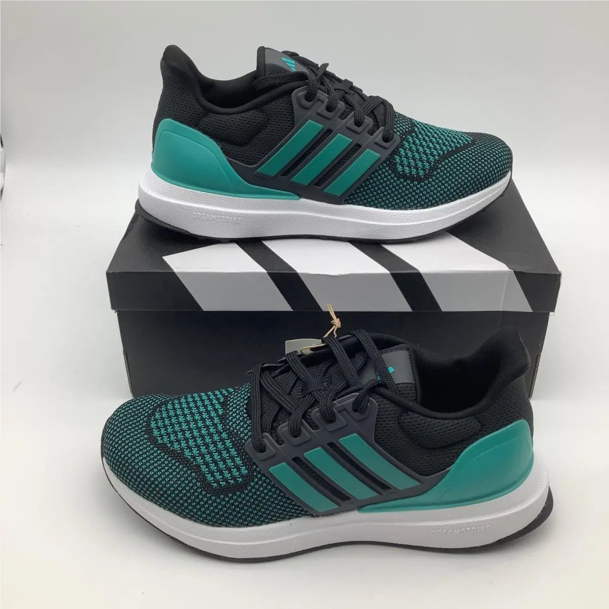 Ultradream Dna J Running Shoes Black Teal White Youth Sneakers Size 6 by Adidas