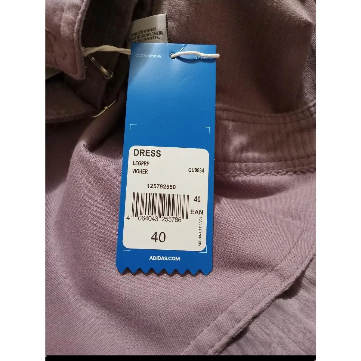 Adidas clothing - GU0834 - GU0834 - Purple (UPC: 4064043255786) 4