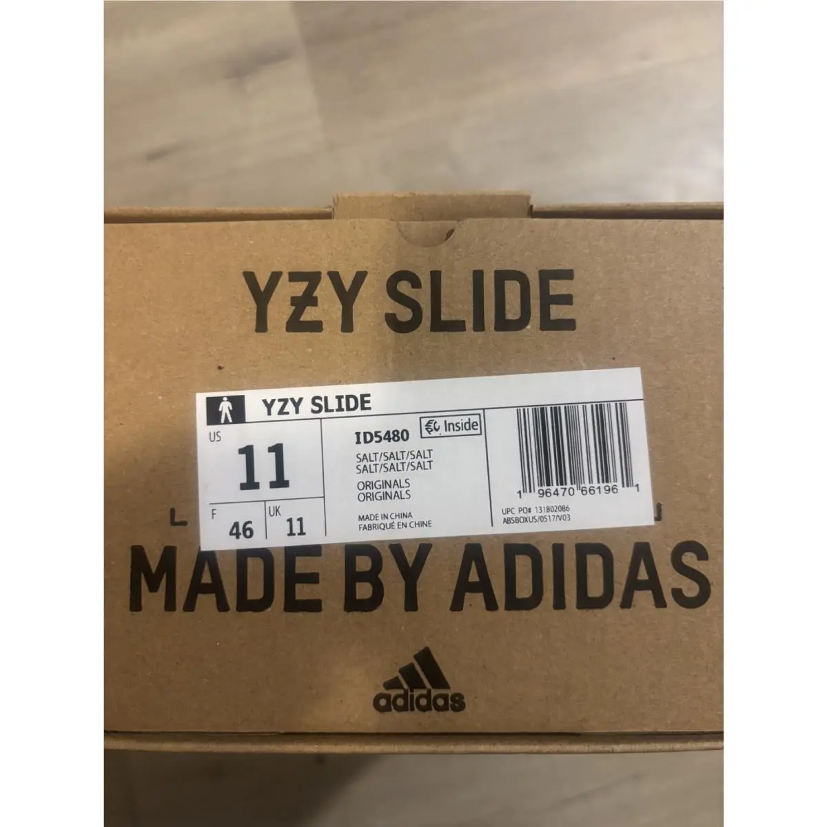 Adidas shoes - adidas Yeezy Slide - Yeezy Slide - Salt 3
