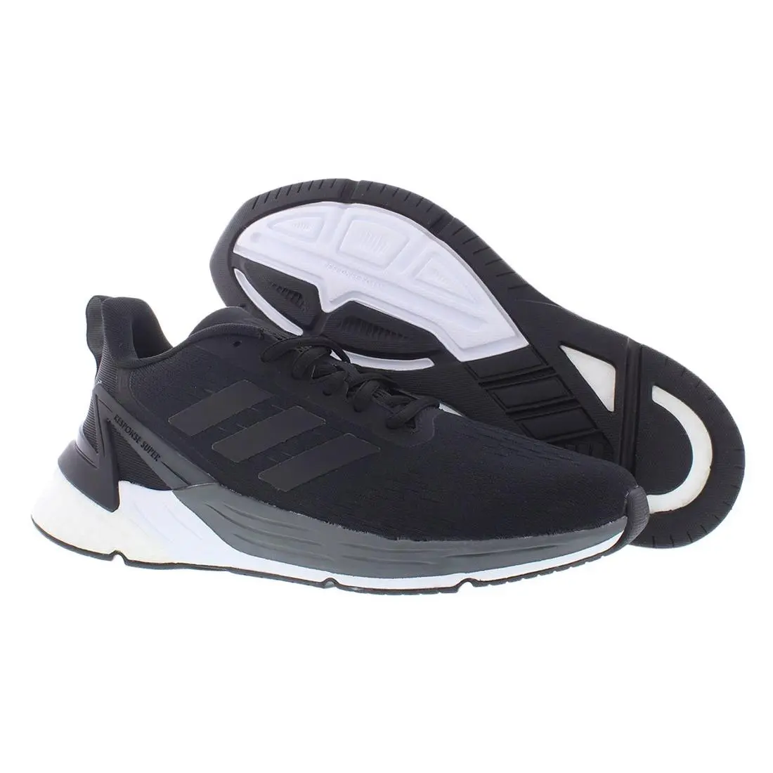 Adidas Response Super Womens Shoes Size 6 Color: Black/black/white - Black/Black/White, Main: Black