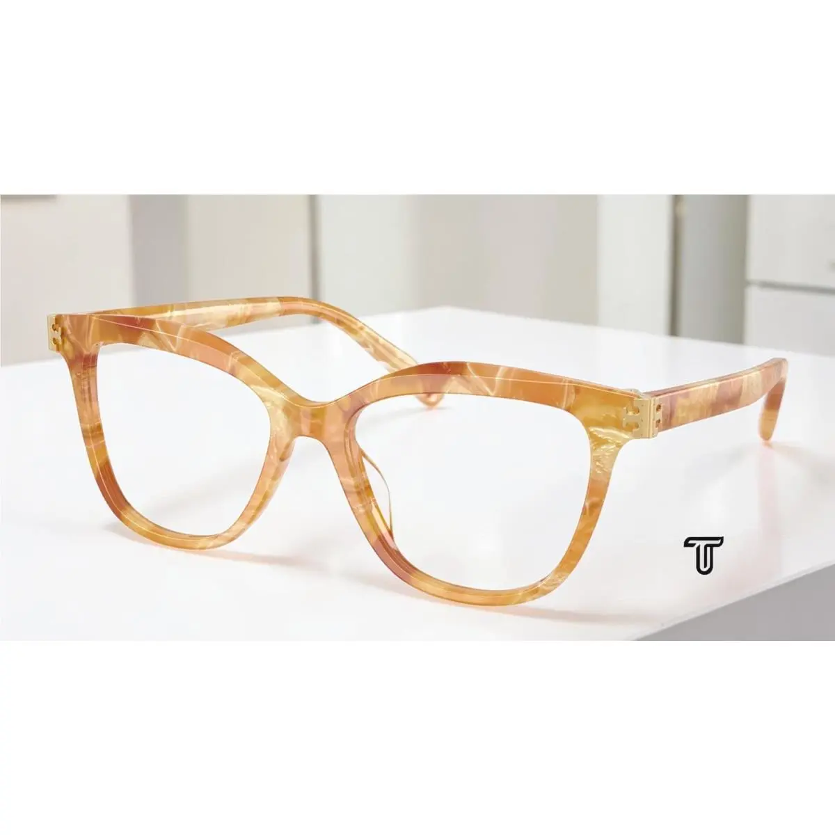 TY2169U 2074 Pearl Amber Demo Lens 54 mm Women`s Eyeglasses by Tory Burch