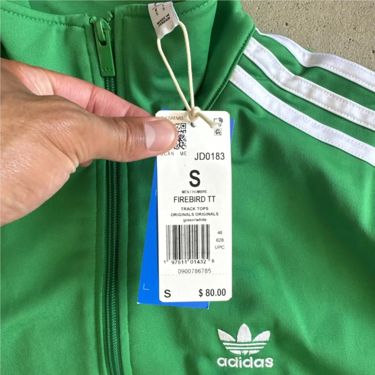 Adidas clothing - JD0183 & JD0184 - Green 0
