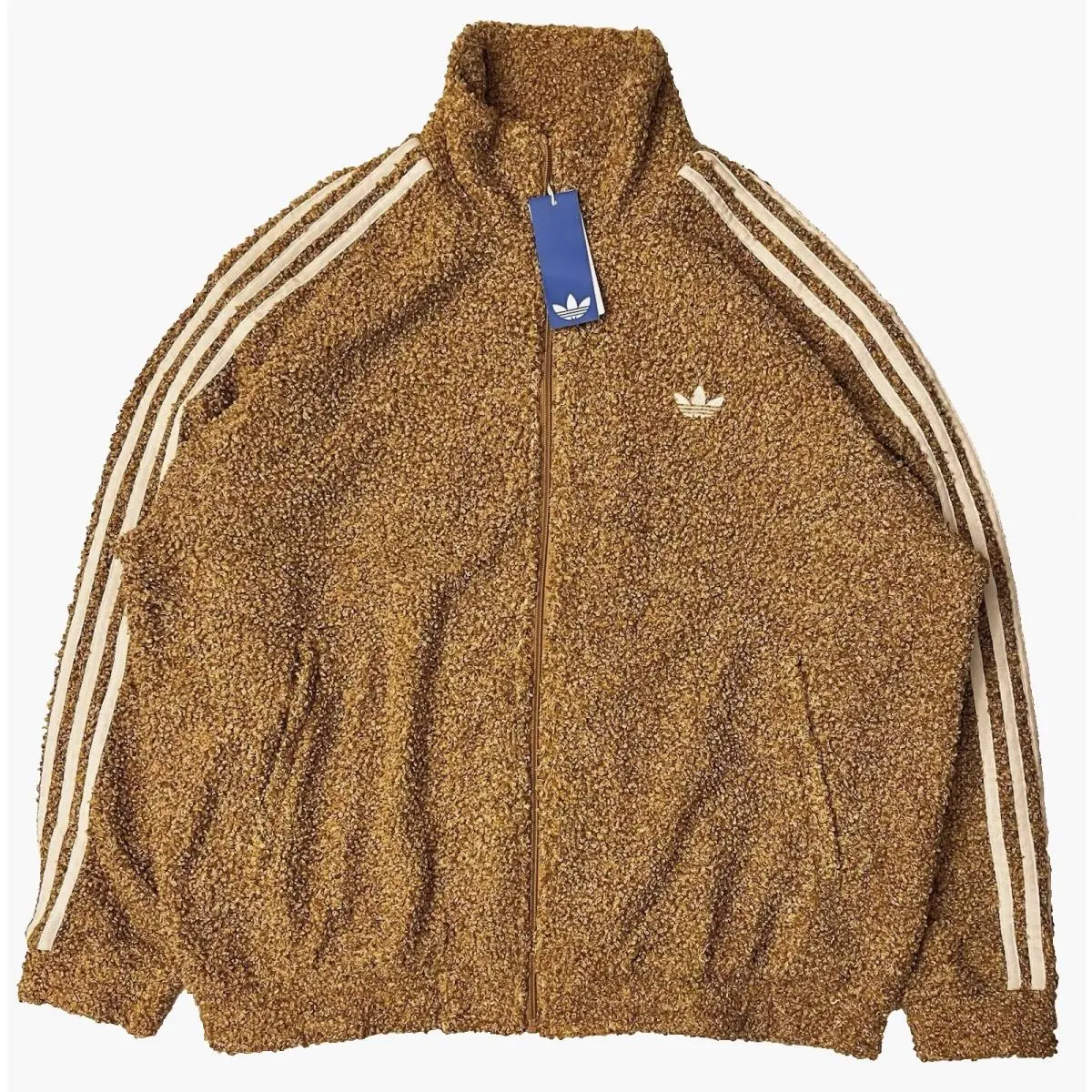 Boucle Firebird Track Jacket KS5274 Cardboard Men’s XL by Adidas