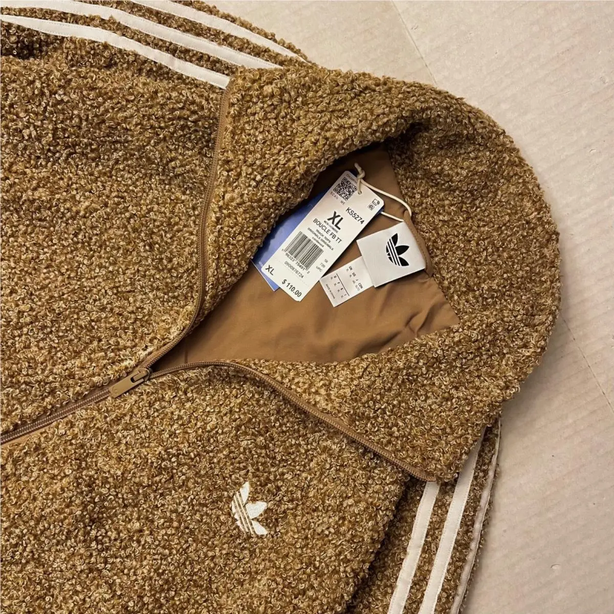 Adidas clothing - adidas Firebird - Firebird - Brown (UPC: 198323754912) 0