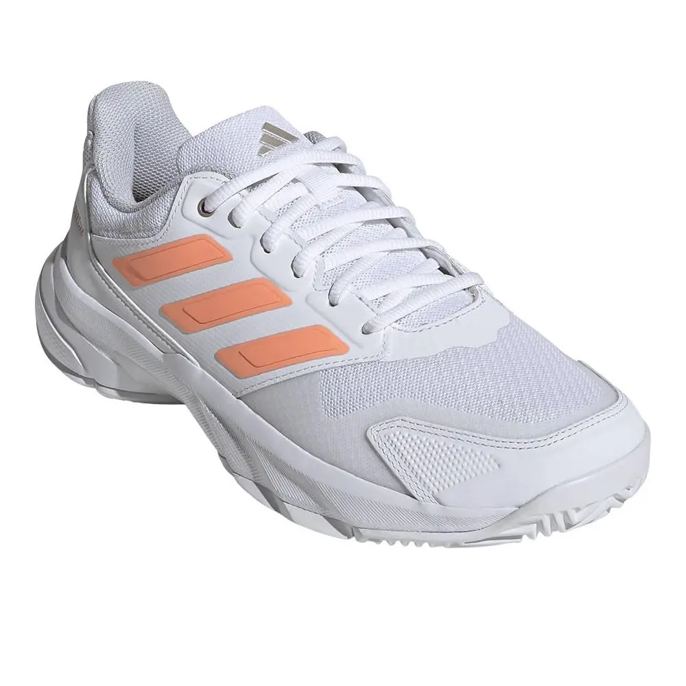 Adidas shoes - adidas Courtjam Control 3 Tennis - JR1788 - White (UPC: 198321331900) 0