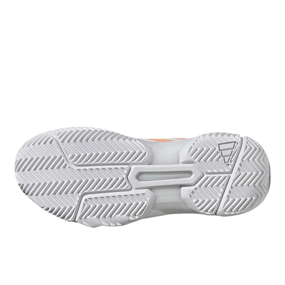 Adidas shoes - adidas Courtjam Control 3 Tennis - JR1788 - White (UPC: 198321331900) 3