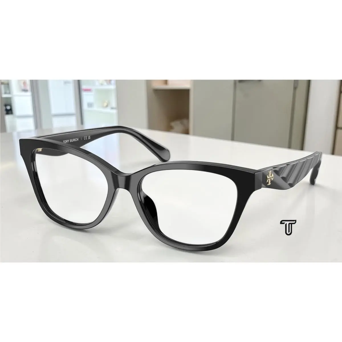TY2170U 1709 Black Demo Lens 51 mm Women`s Eyeglasses by Tory Burch