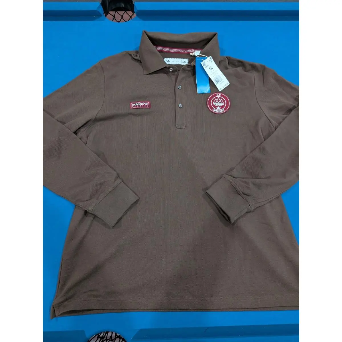 XL  x CP Company Spzl Polo Shirt Spezial JE8671 Anniversary by Adidas