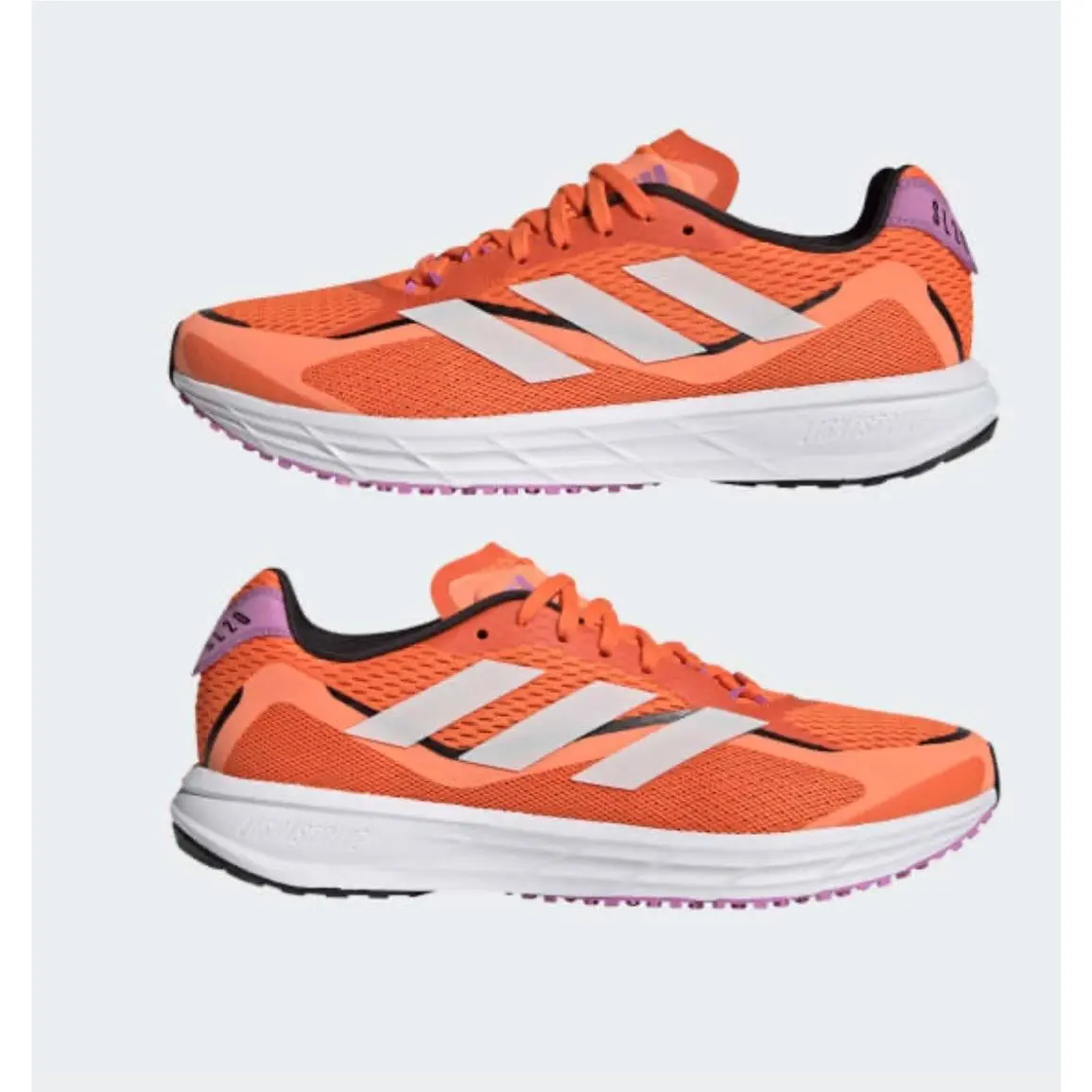 SL20.3 M Impact Orange Men`s Running Shoes Size 12 Neon GX6671 Box by Adidas