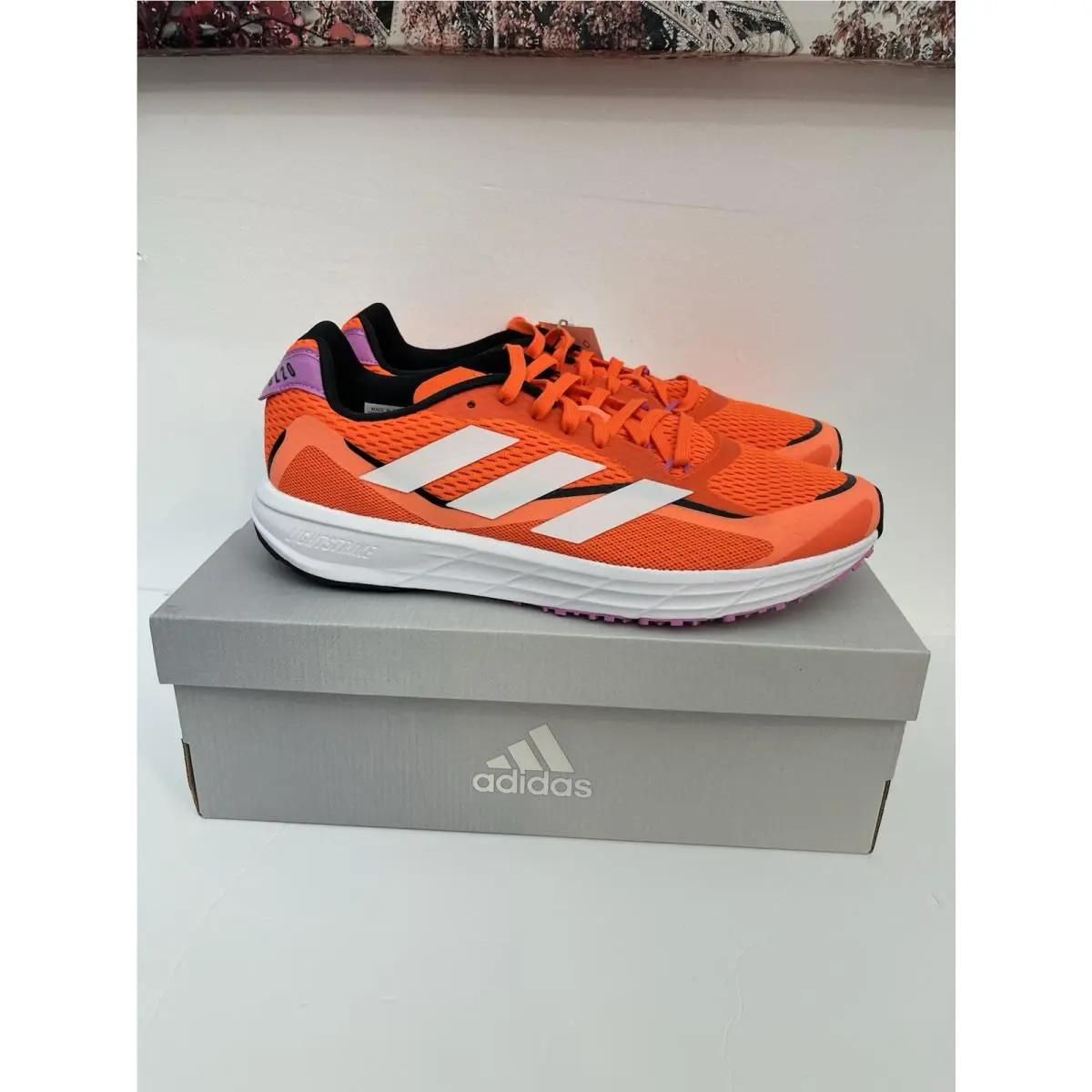 Adidas shoes - adidas SL 20 - GX6671 - Impact Orange / Cloud White (UPC: 0195740377182) 0