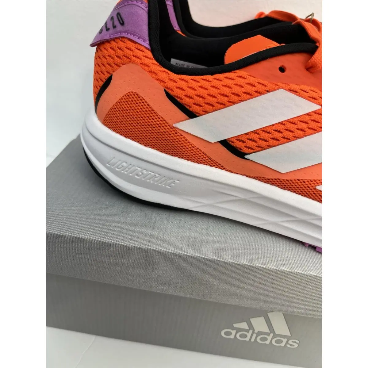Adidas shoes - adidas SL 20 - GX6671 - Impact Orange / Cloud White (UPC: 0195740377182) 1