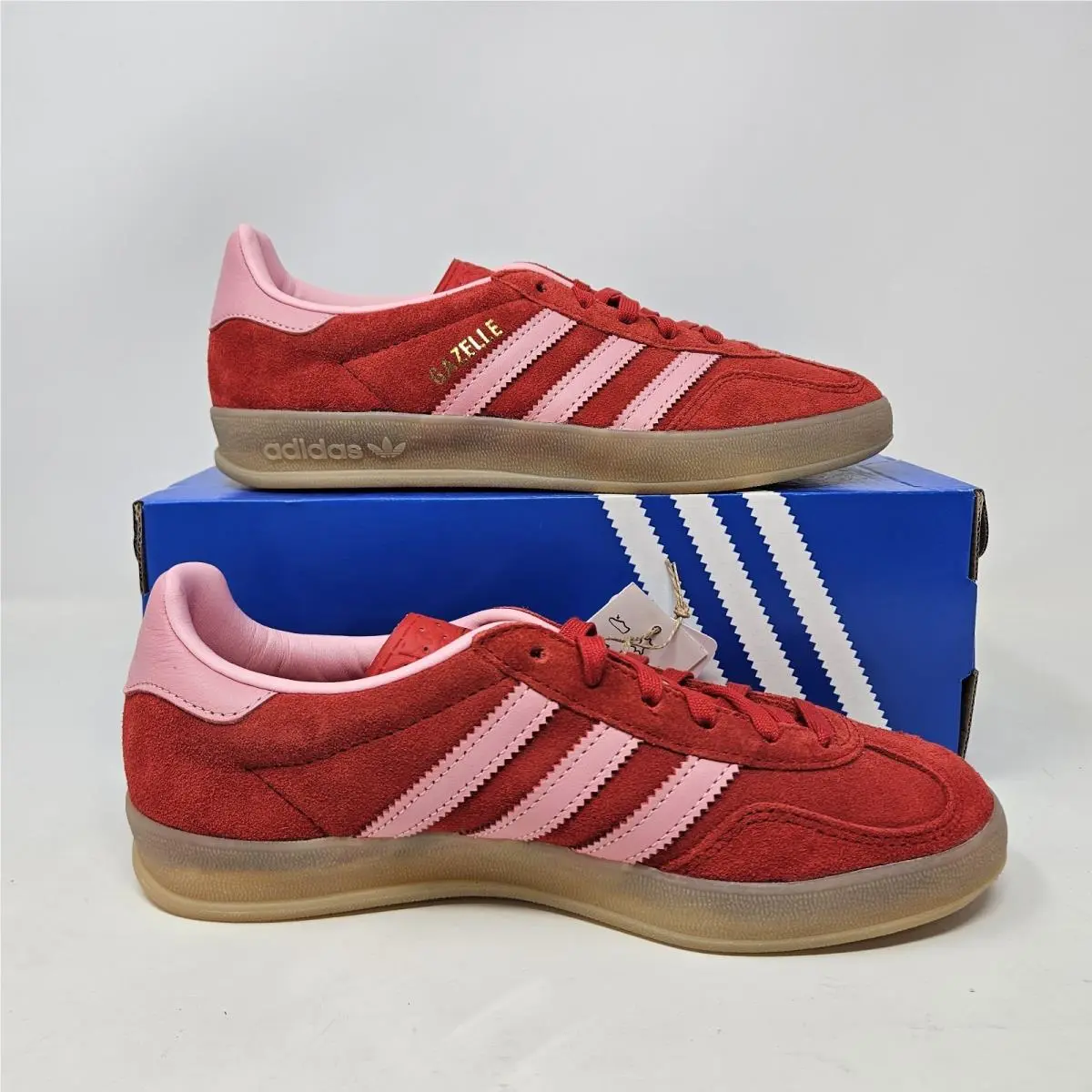 Adidas shoes - adidas Gazelle Indoor - Gazelle Indoor - IH6797 - Red (UPC: 198320758906) 0
