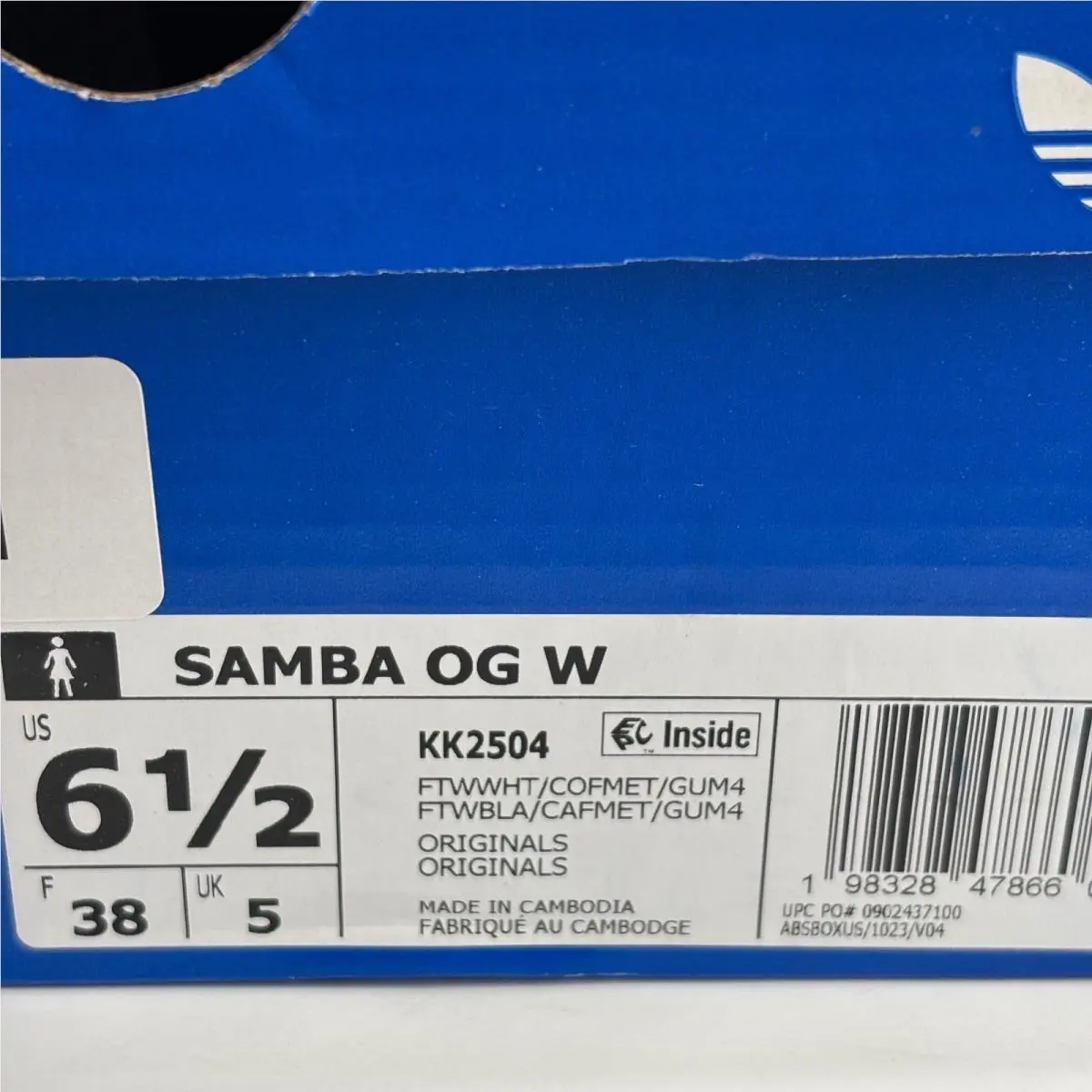 Adidas shoes - adidas Samba OG W - Samba - White 1
