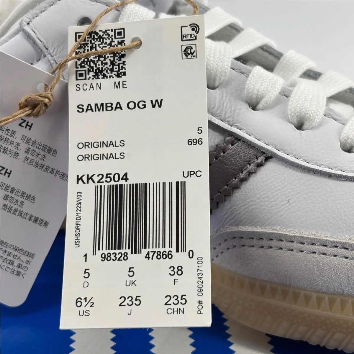 Adidas shoes - adidas Samba OG W - Samba - White 3