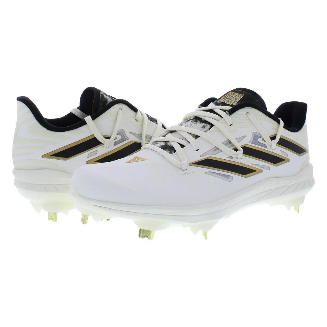 Adidas shoes - Cloud White/Core Black/Gold Metallic, Main: White (UPC: 196461561706) 0