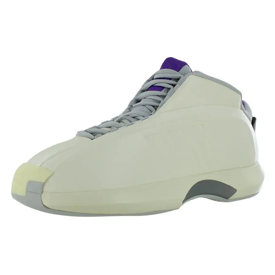 Adidas shoes - Cream White/Light Solid Grey/Active Purple, Main: White (UPC: 196472054174) 3